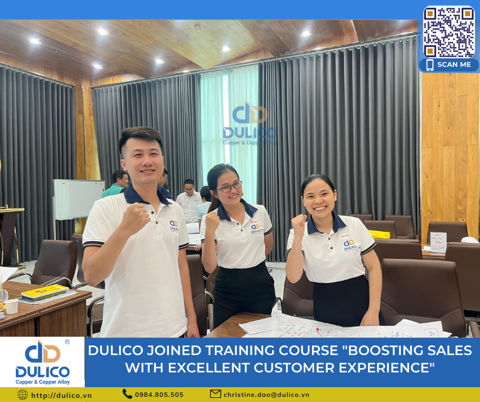 DULICO PARTICIPATES IN TRAINING COURSE "BOOSTING SALES WITH EXCELLENT CUSTOMER EXPERIENCE"