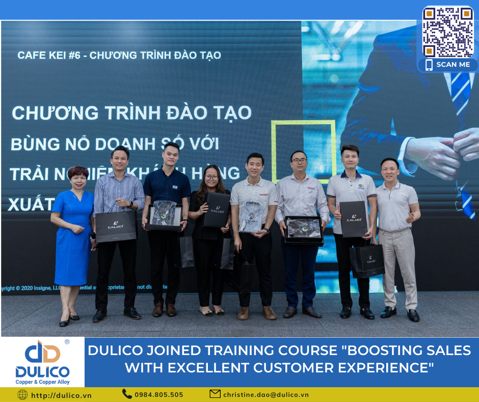 DULICO PARTICIPATES IN TRAINING COURSE "BOOSTING SALES WITH EXCELLENT CUSTOMER EXPERIENCE"