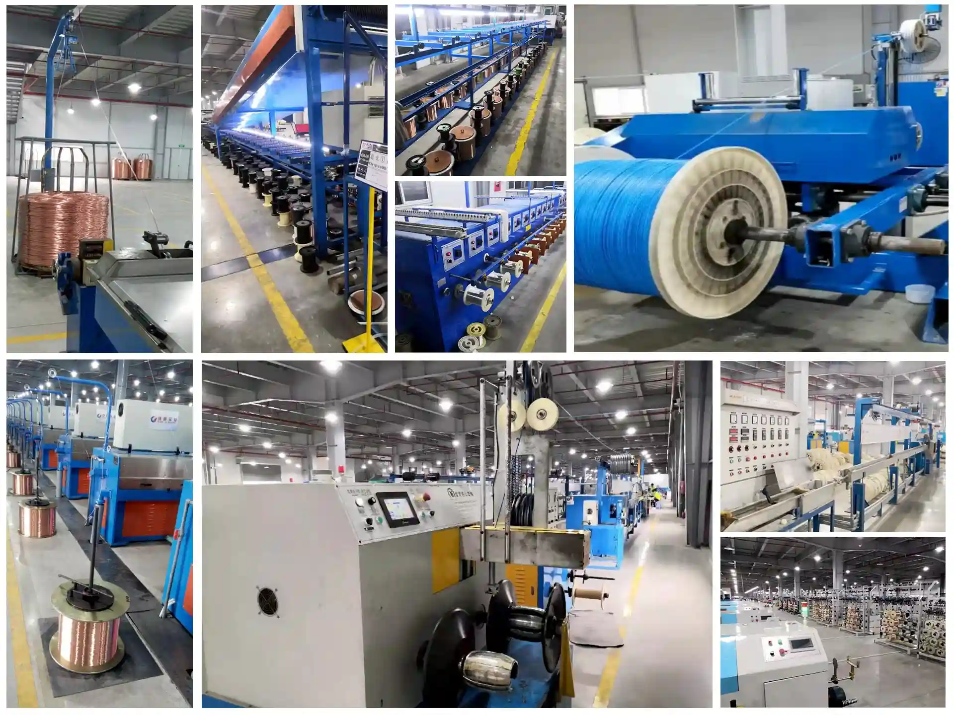 Hệ thống máy móc sản xuất dây đồng mạ thiếc