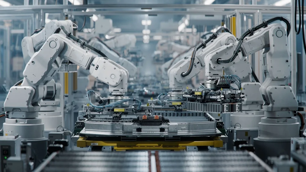 Công nghiệp ô tô – robot – tự động hóa: dây mạch chính, dây tín hiệu, truyền tín hiệu điều khiển.