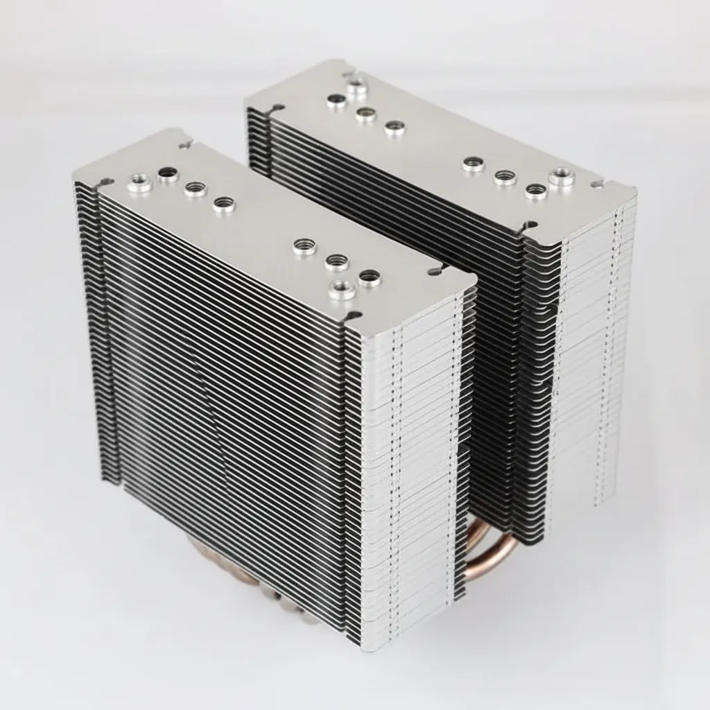 HVAC và trao đổi nhiệt: cánh tản nhiệt, lá trao đổi nhiệt dạng fin hoặc strip