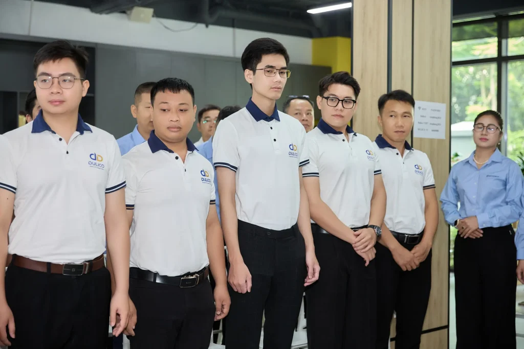 DULICO phối hợp tổ chức đào tạo phong thái chuyên nghiệp cho cán bộ nhân viên