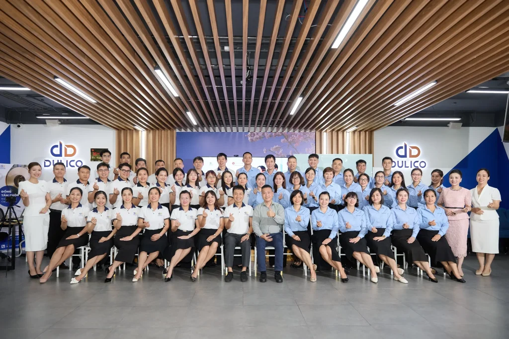 DULICO phối hợp tổ chức đào tạo phong thái chuyên nghiệp cho cán bộ nhân viên